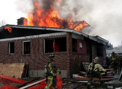Structure Fire- Mutual aid to Brewster | Brewster Hill Road. Pictures Copyright © 2010 The Journal News